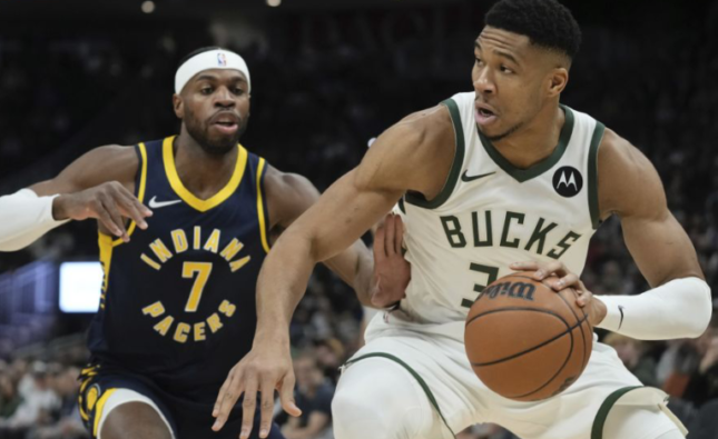 milwaukee bucks vs pacers match player stats